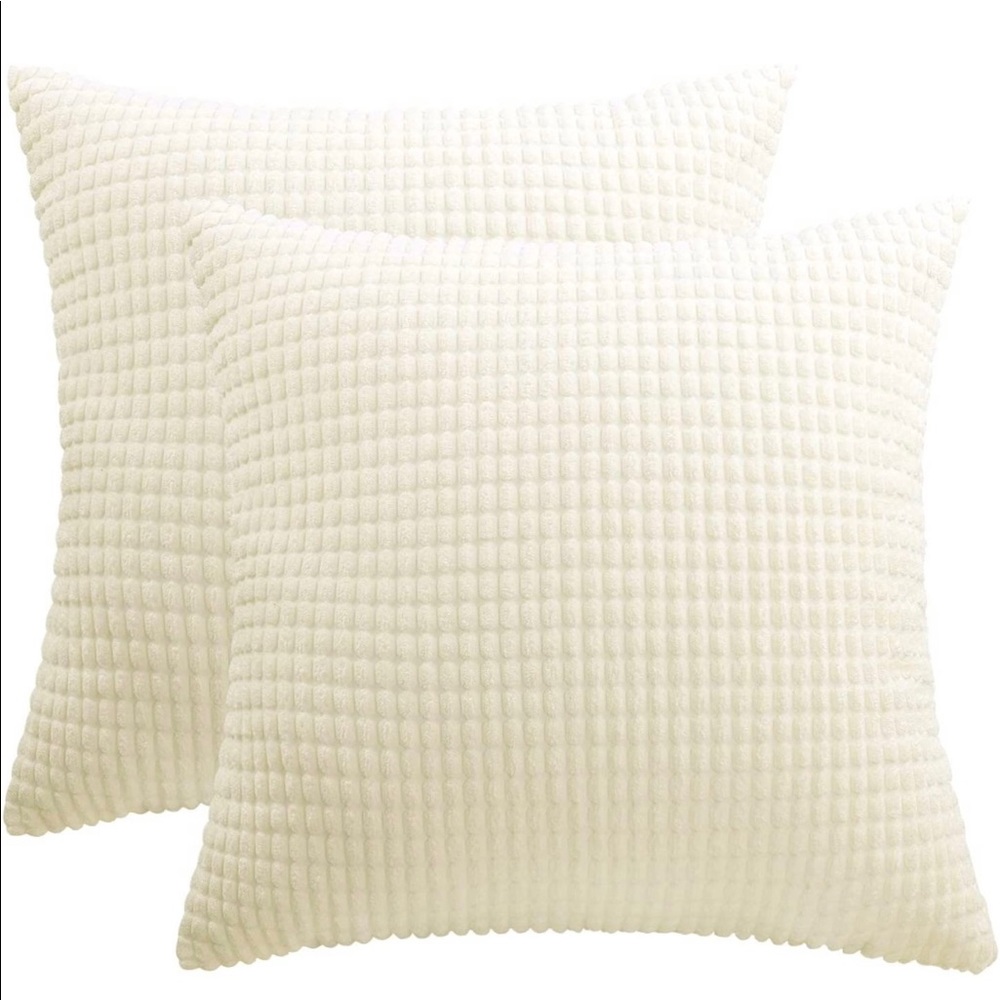 Soft pillow covers— no inserts